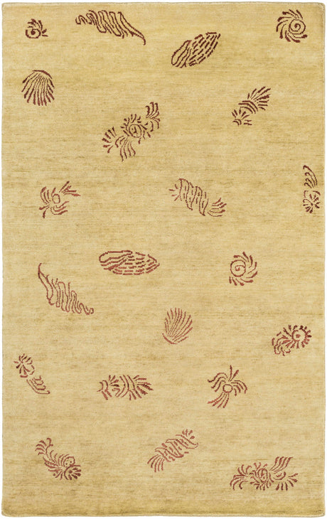 Yellow Premium Thick Wool Rug - Clearance