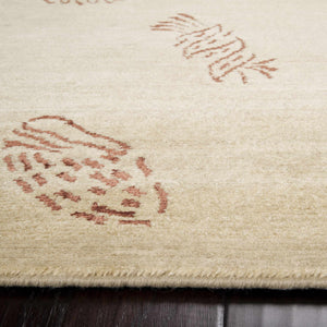 Yellow Premium Thick Wool Rug - Clearance