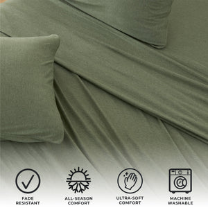 4-Piece Jersey Sheet Set - Carmen Collection