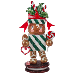 The Hollywood 8 Inch Gingerbread Nutcracker
