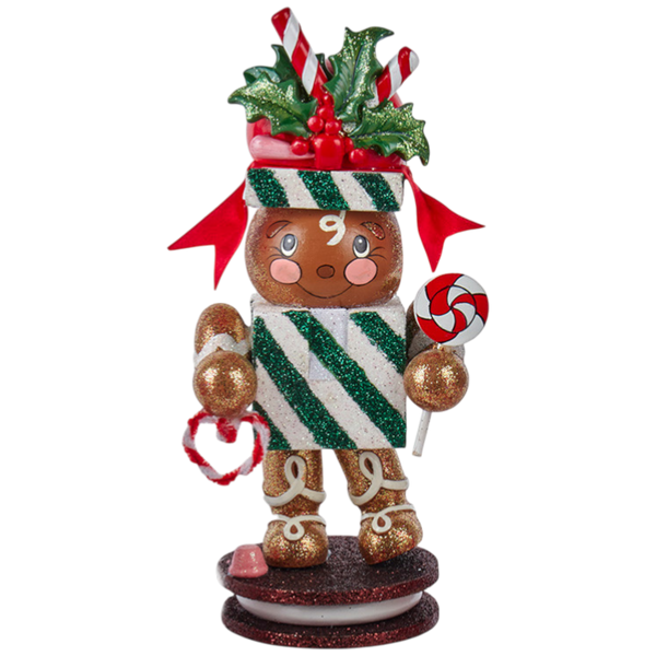 The Hollywood 8 Inch Gingerbread Nutcracker