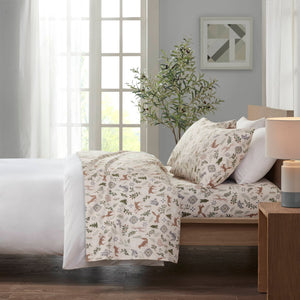 JLA 4-Piece Queen Printed Sheet Set