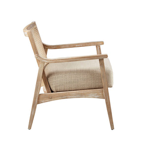 JLA Cane Back Upholstered Accent Chair with Upholstered Seat - view 4