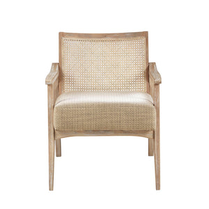 JLA Cane Back Upholstered Accent Chair with Upholstered Seat - view 6