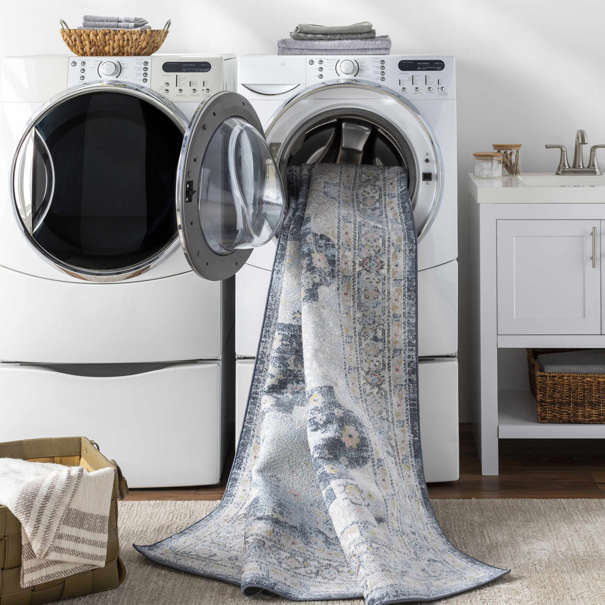 Jara Washable Area Rug - Clearance