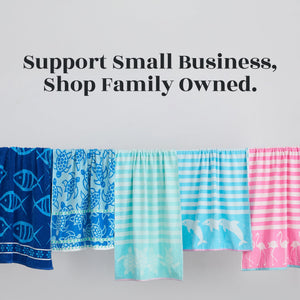 Cotton Velour Beach Towel - Maui Collection