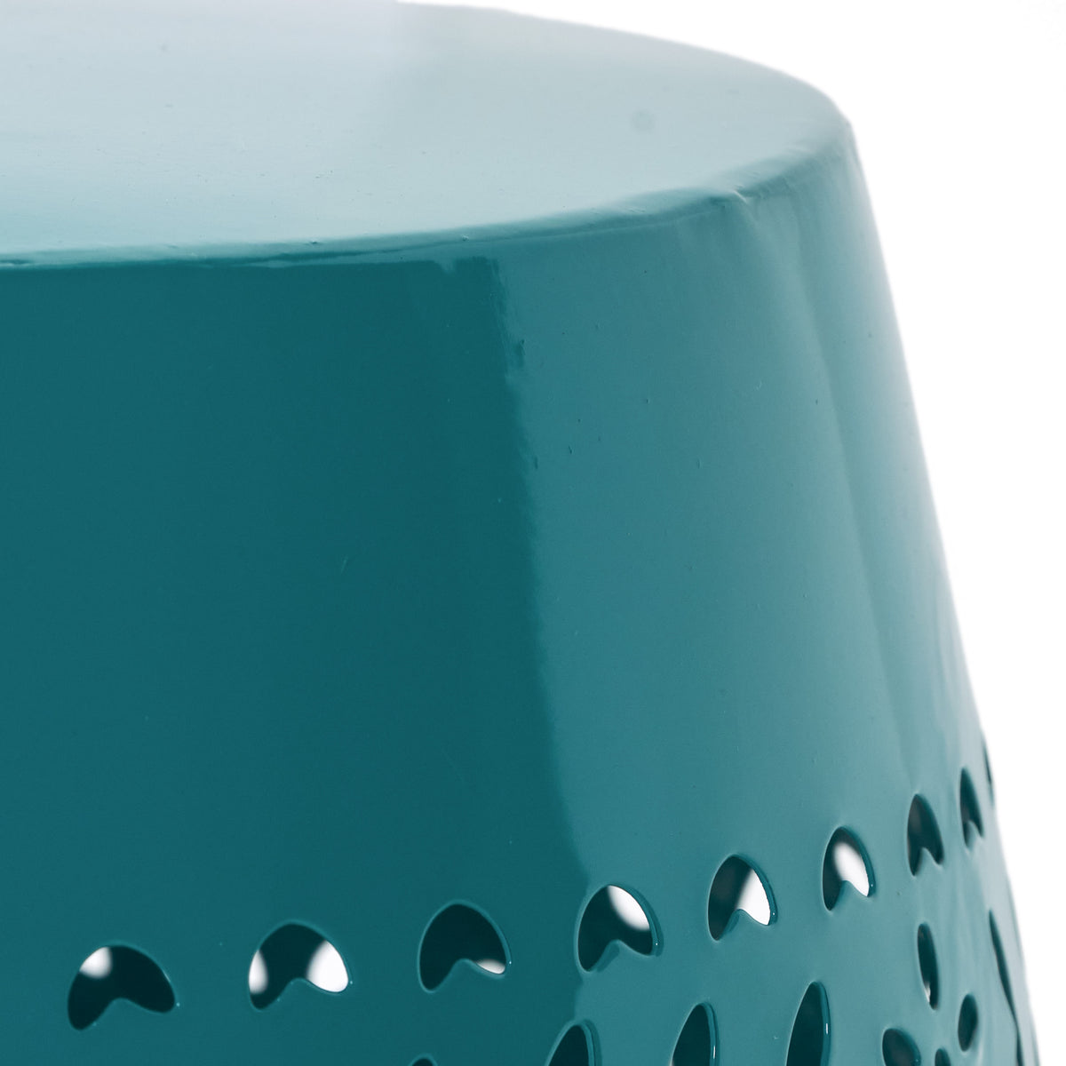 Ruby 12" Metal Outdoor Side Table