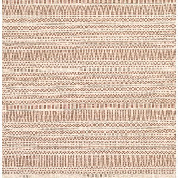 Kalinga Red/Cream Flatweave Wool Rug - Clearance