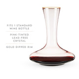 Rose Crystal Decanter