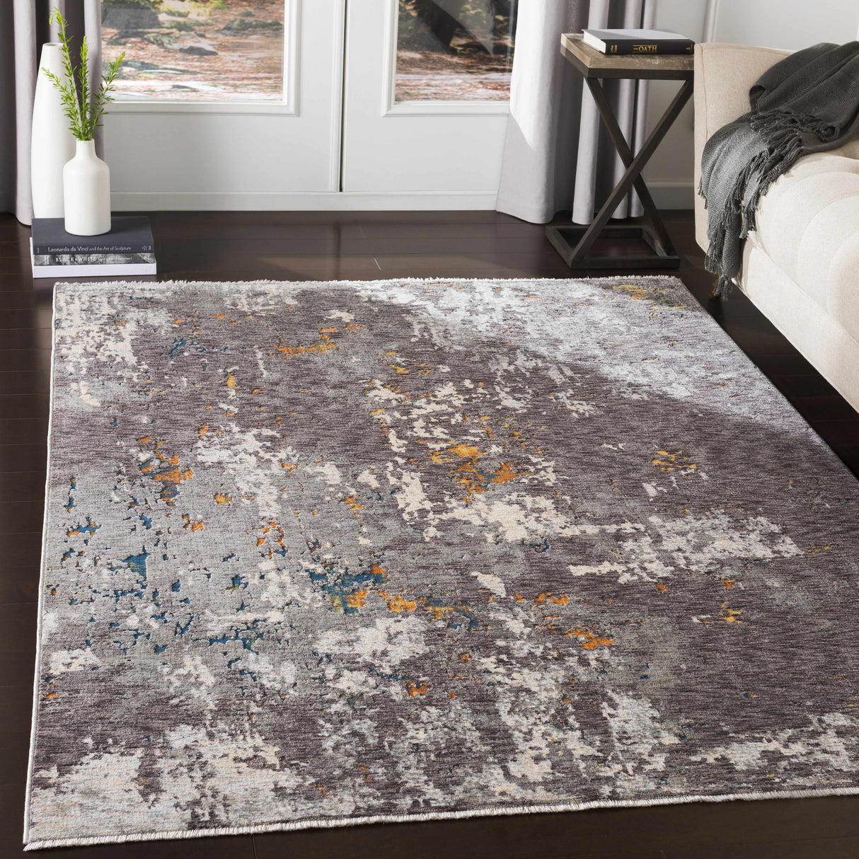 Kenedy Carved Statement Carpet - Clearance