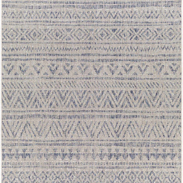 Novato Gray All Over Pattern Performance Rug