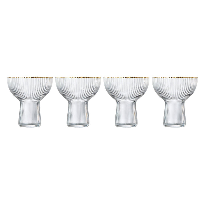Aurelia Margarita Cocktail Glassware, Set of 4 | Khen Site