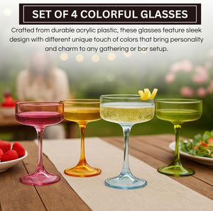 Khen Site Khen Champagne Coupes Morgan Set Vibrant - view 4