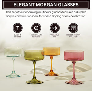 Khen Site Khen Champagne Coupes Morgan Set Vibrant - view 5