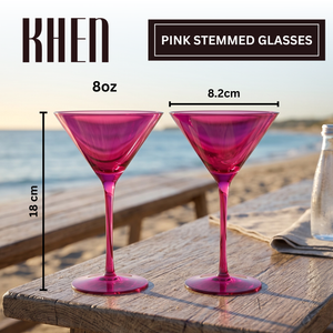Khen Site Chica Martini Cocktail Glassware - view 2