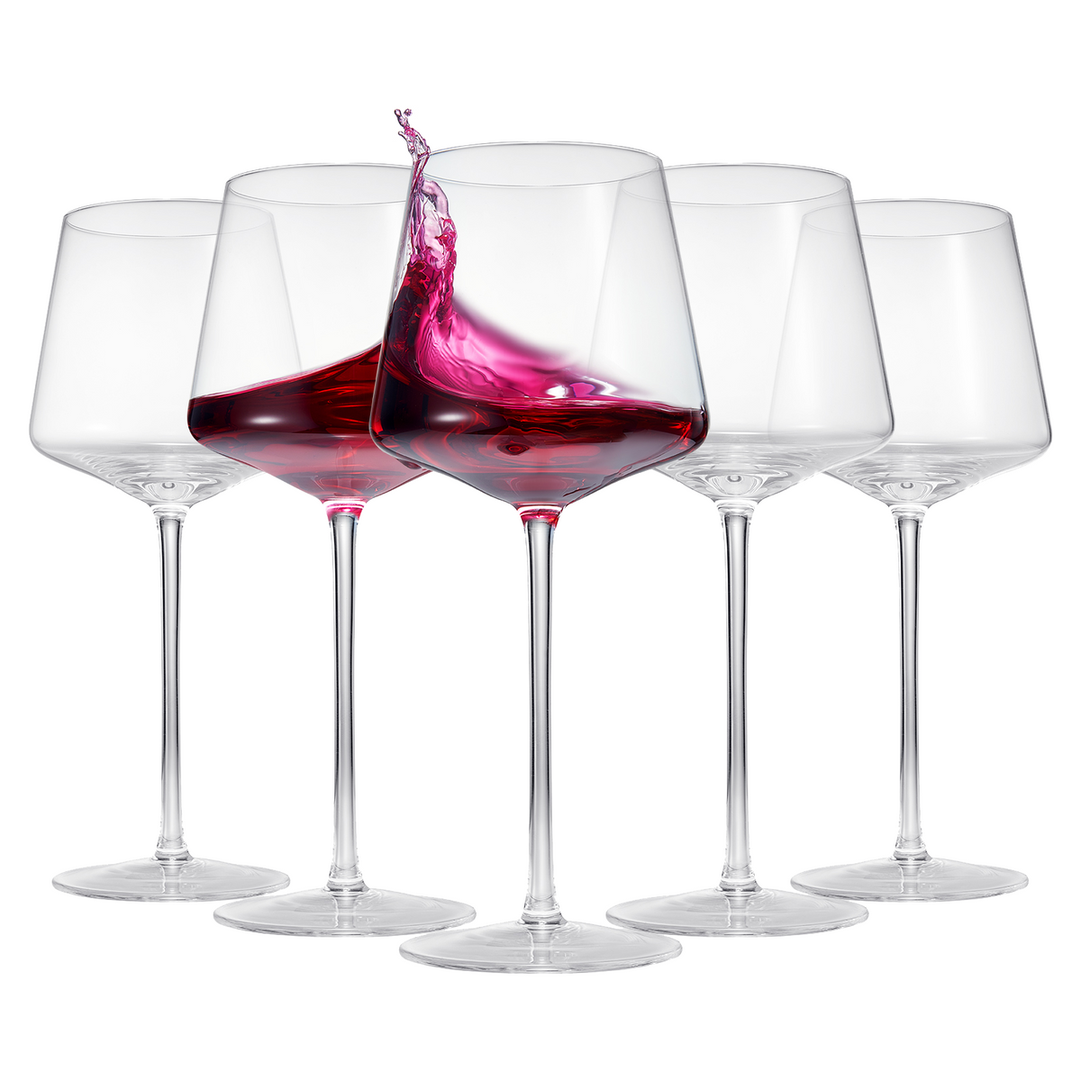Classica Stemmed Wine Glassware, Set of 6 | Khen Site