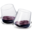 Classica Un-Spillable Stemless Wine Glassware, Set of 2 | Khen Site
