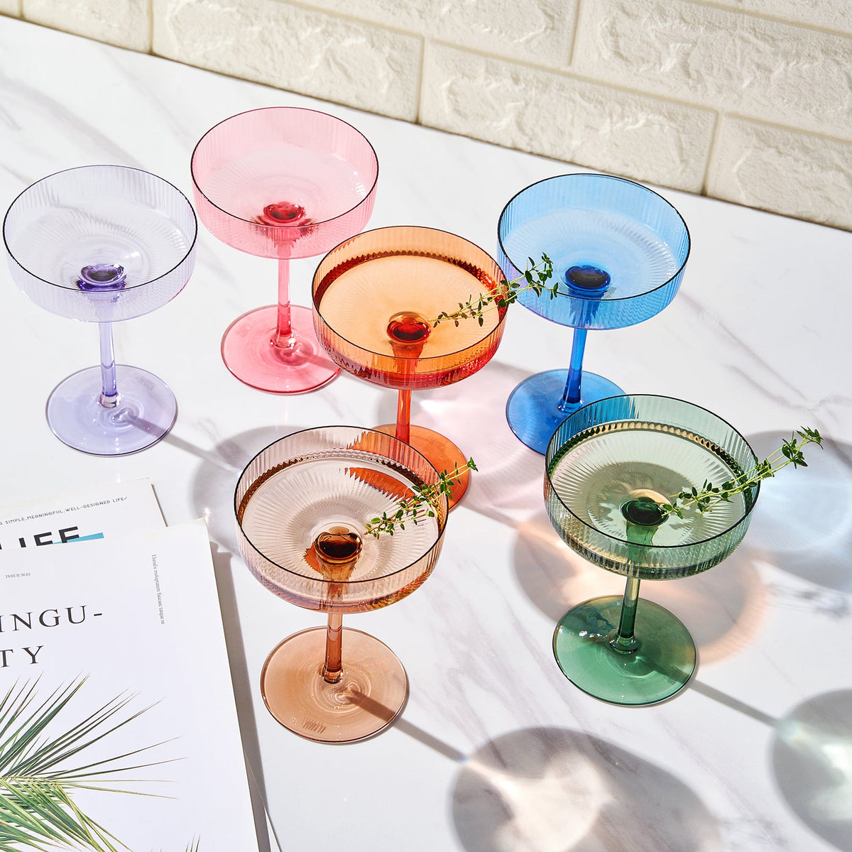 Khen Site Como Spring Coupe Cocktail Glassware - view 2