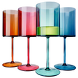 Eze Acrylic Stemmed Wine Glassware, Set of 4 | Khen Site