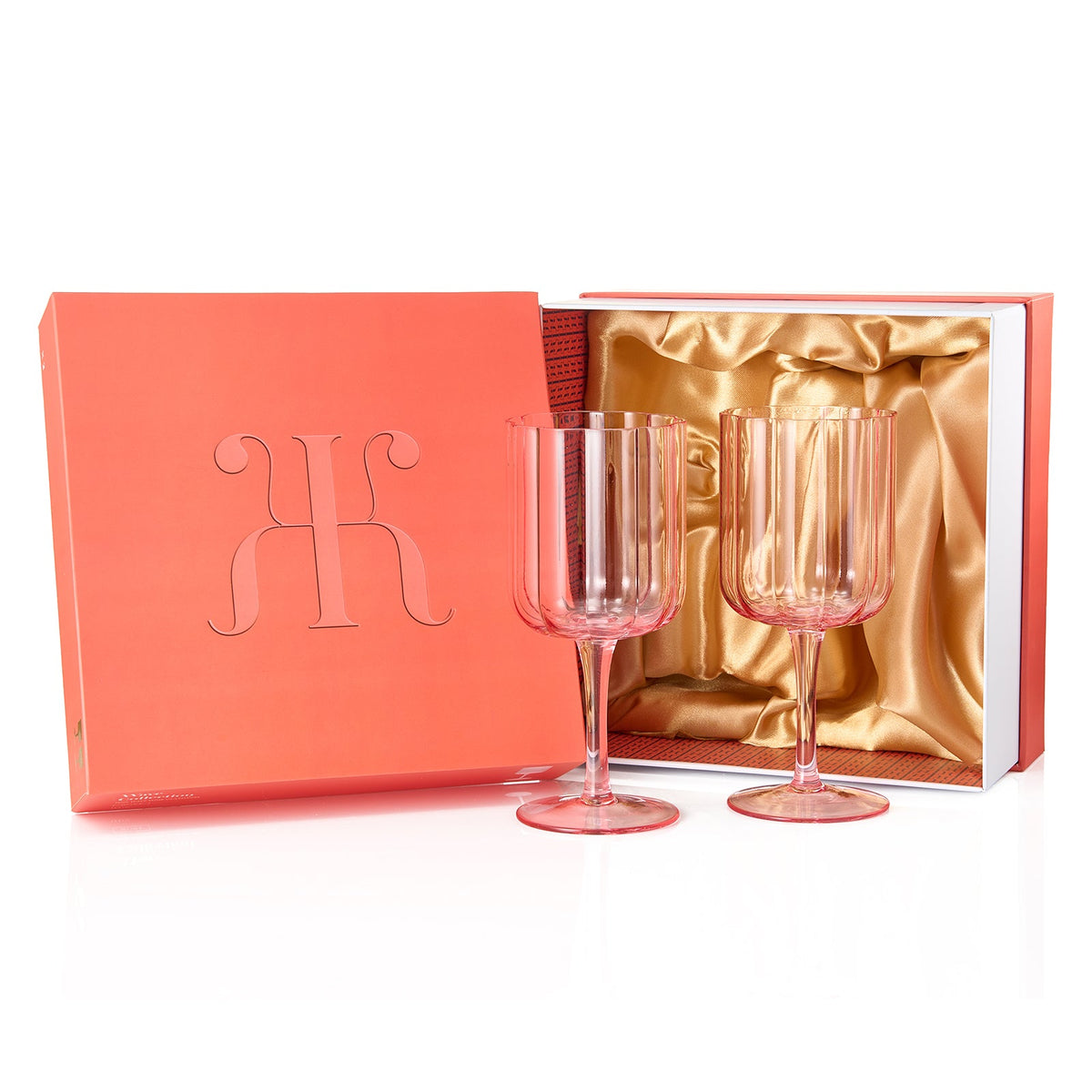 Khen Site Flower Stemmed Wine Glassware - view 2