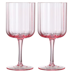 Khen Site Flower Stemmed Wine Glassware - view 3