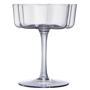 Khen Site Flower Wave Coupe Cocktail Colored Glasses - view 8