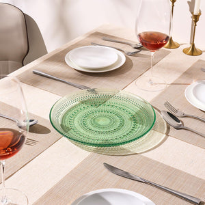 Khen Site Glass Hobnail Dinner or Charger Plates - view 7