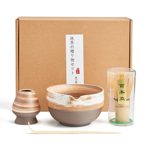 Japanese Matcha Set, Cream | Khen Site