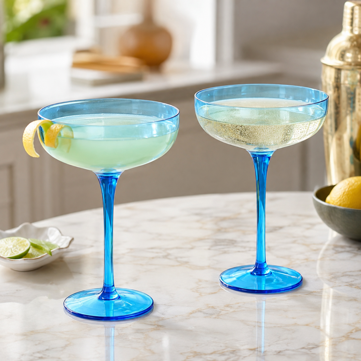 Khen Site Madrid Acrylic Champagne Coupe Cocktail Glassware - view 7