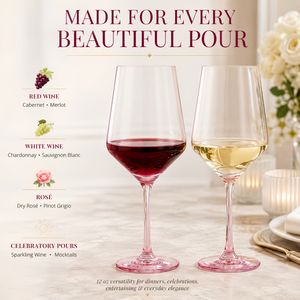 Khen Site Monet Stemmed Wine Glassware - view 10