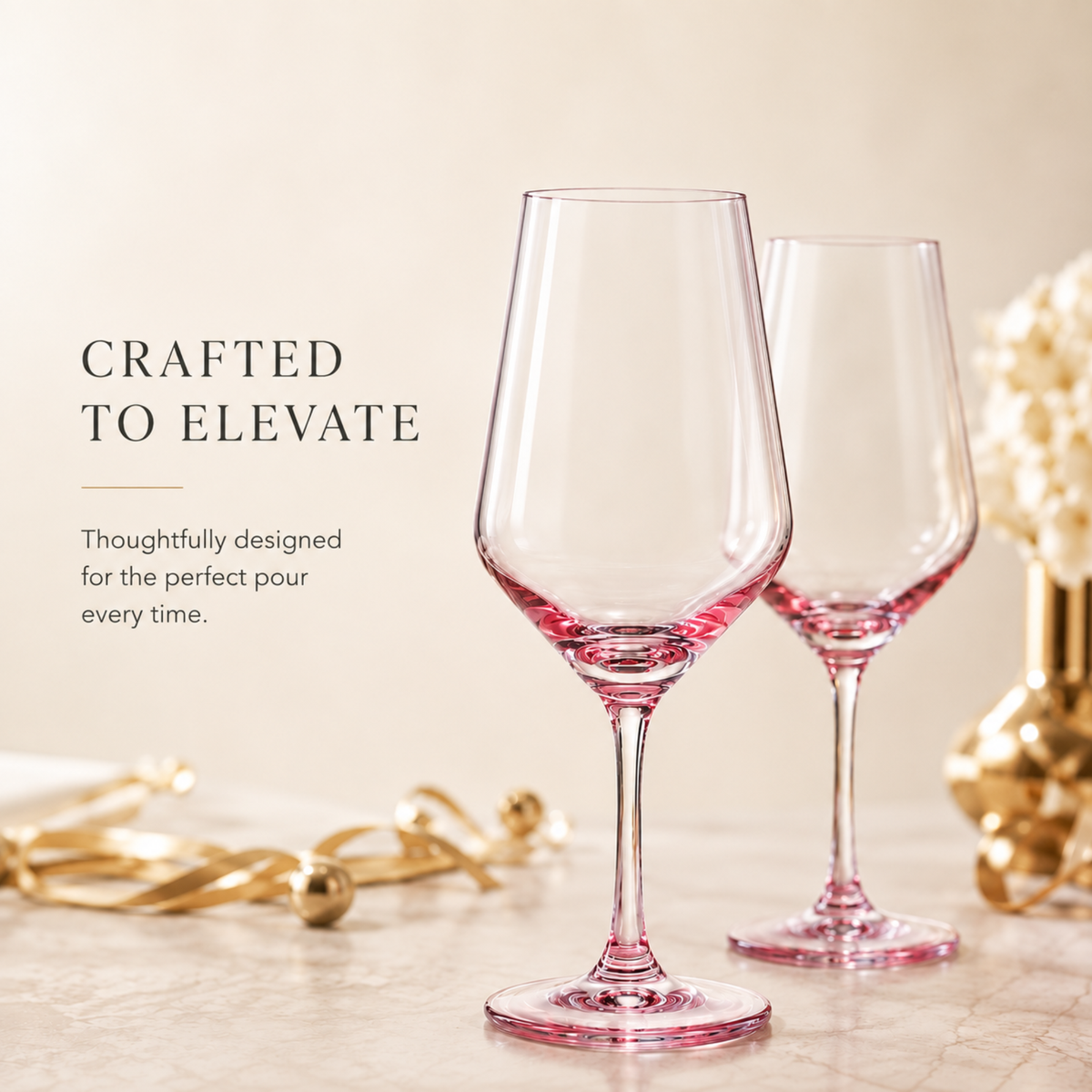 Khen Site Monet Stemmed Wine Glassware - view 11