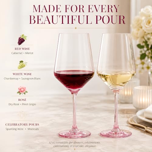 Khen Site Monet Stemmed Wine Glassware - view 3