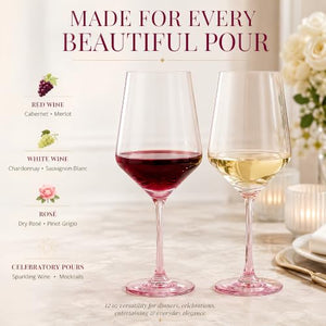 Khen Site Monet Stemmed Wine Glassware - view 3