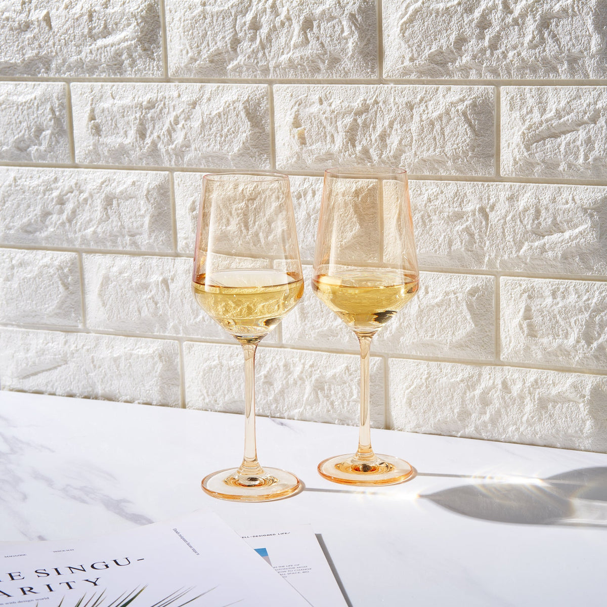 Khen Site Monet Stemmed Wine Glassware - view 3