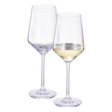 Monet Stemmed Wine Glassware, Purple, Set of 2 | Khen Site