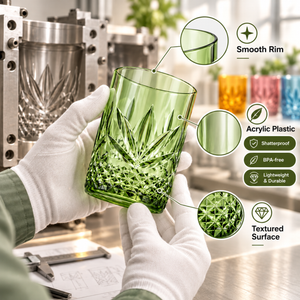 Khen Site Onix Acrylic Crystal Lowball Glassware - view 8
