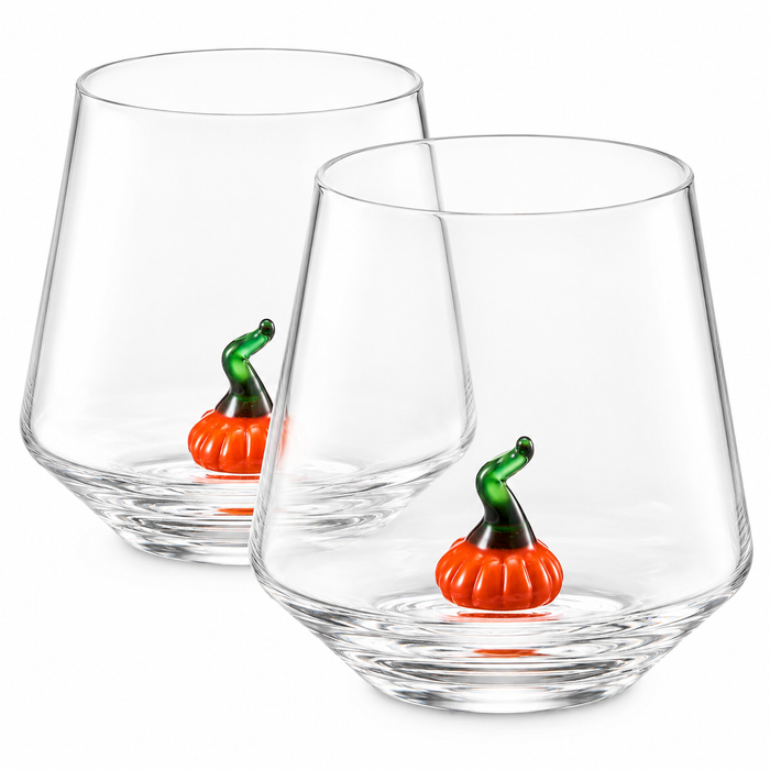 Khen Site Khen Pumpkin Glass Set Fall Drinkware Decorative - view 5