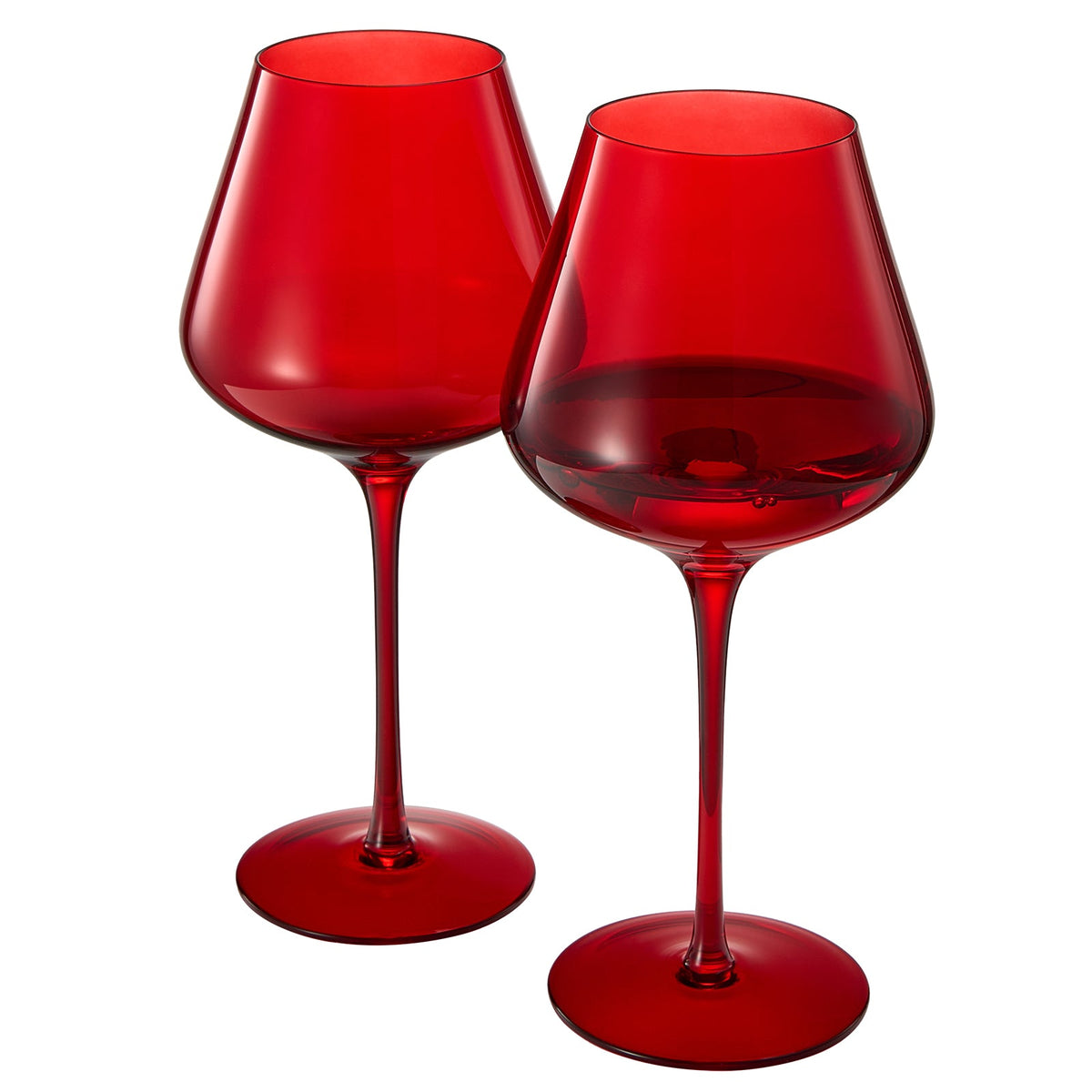 Stagioni Stemmed Wine Glassware, Set of 2, "Holiday" | Khen Site