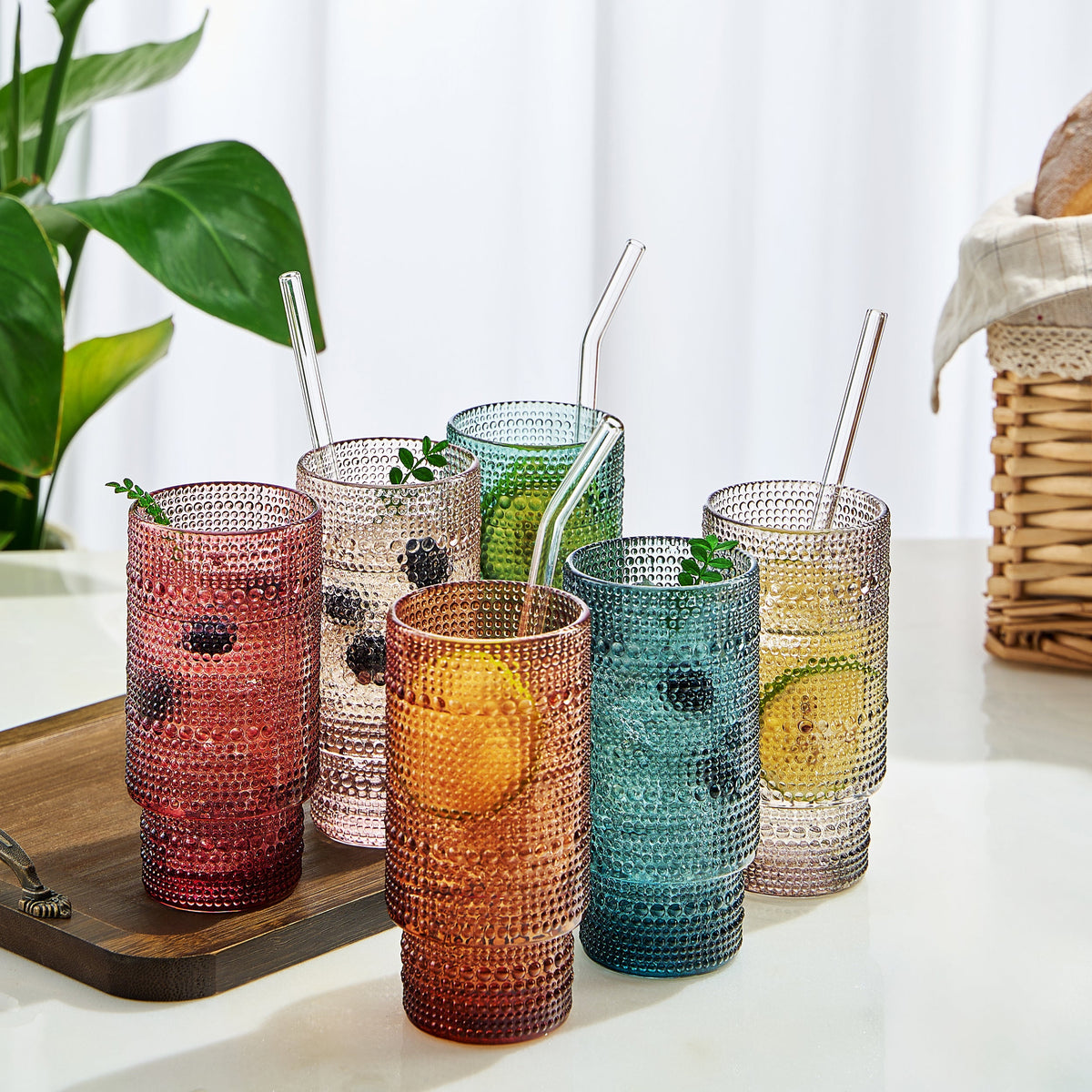 Khen Site Tonal Collins Highball Glassware - view 4