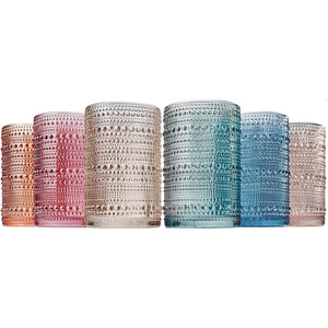 Khen Site Tonal Hobnail Highball Glassware - view 2