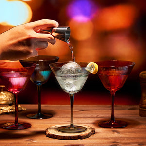 Khen Site Tonal Martini Cocktail Glassware - view 2