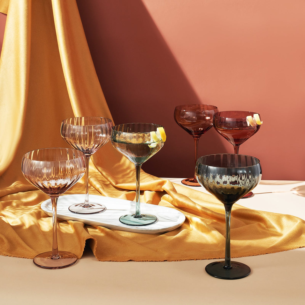 Khen Site Tonal Tulip Champagne Coupe - view 2