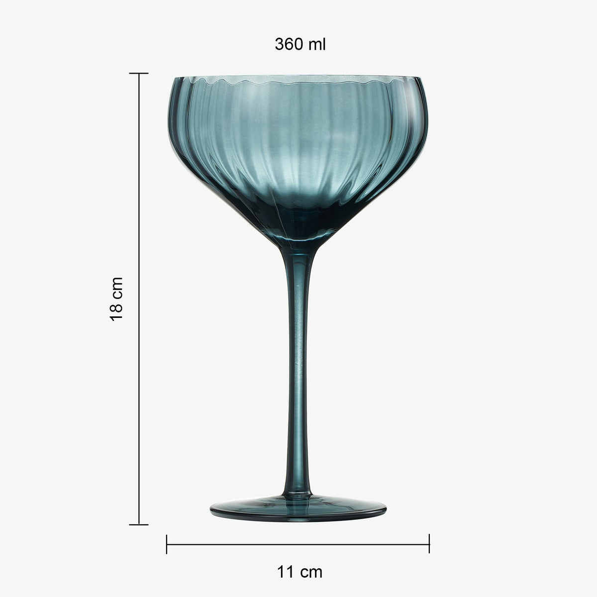 Khen Site Tonal Tulip Champagne Coupe - view 5