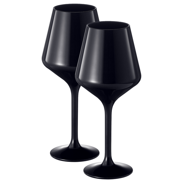 Valencia Acrylic Stemmed Glassware, Set of 2 | Khen Site