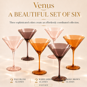 Khen Site Venus Martini Cocktail Glassware - view 4