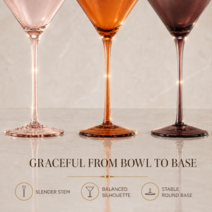 Khen Site Venus Martini Cocktail Glassware - view 6