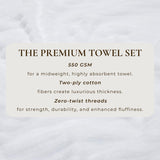 Luxury Cotton Towels - Karina Collection