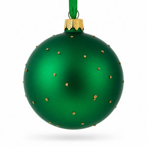 Pink Flamingos Glass Christmas Ornament 3.25 Inches