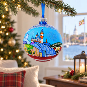 Anaheim, Maryland Glass Ball Christmas Ornament 4 Inches