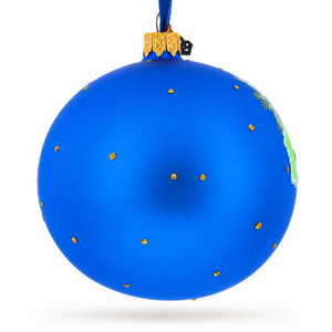 Travel to Jamaica Glass Ball Christmas Ornament 4 Inches